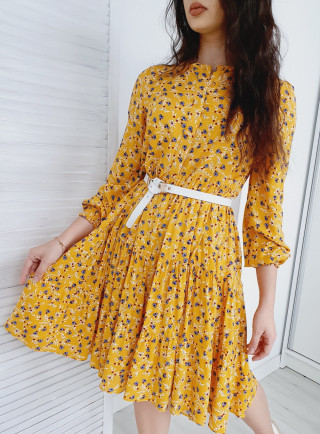 Sukienka CHARLOTTE żółta