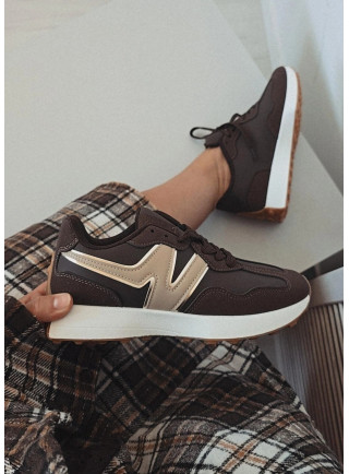 Sneakersy Chocolate brąz