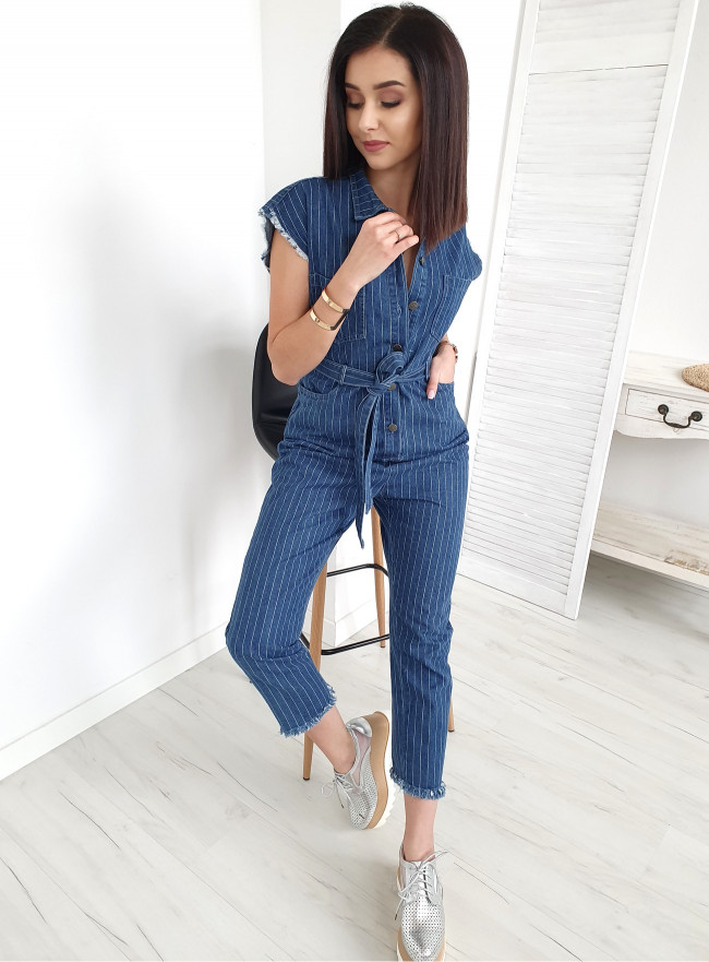 Kombinezon MICHAOS jeans paski